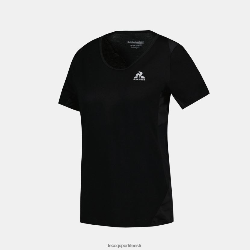 ee Le Coq Sportif Riietus naised t-särk must must TT862D357