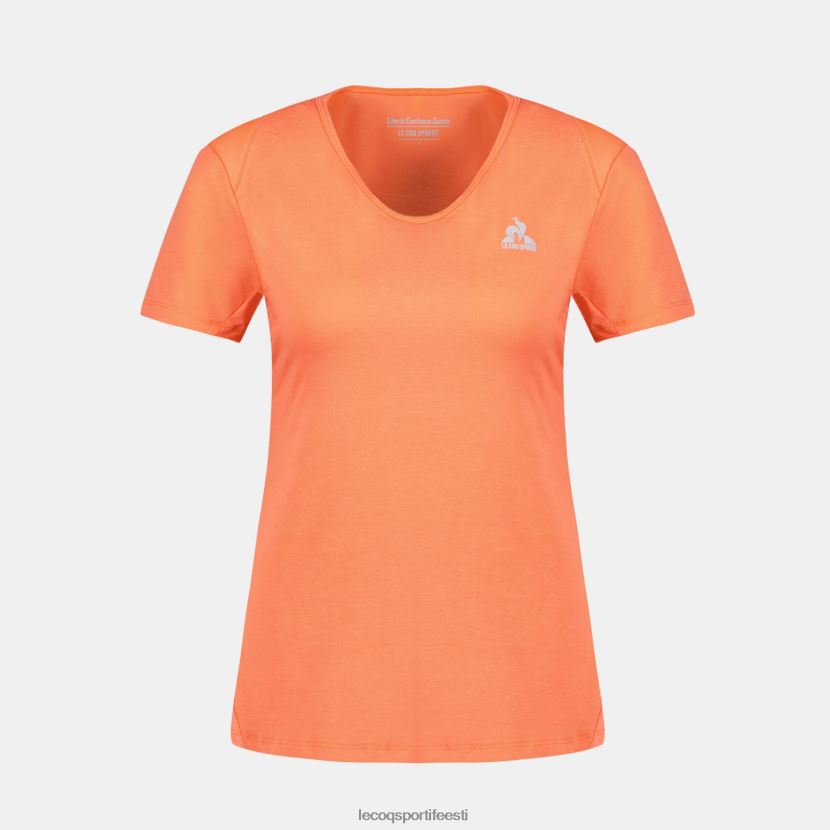 ee Le Coq Sportif Riietus naised t-särk oranž oranž TT862D355