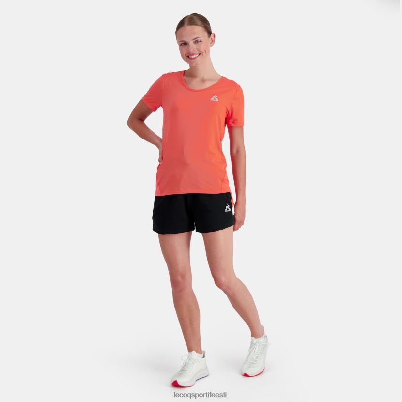 ee Le Coq Sportif Riietus naised t-särk oranž oranž TT862D355