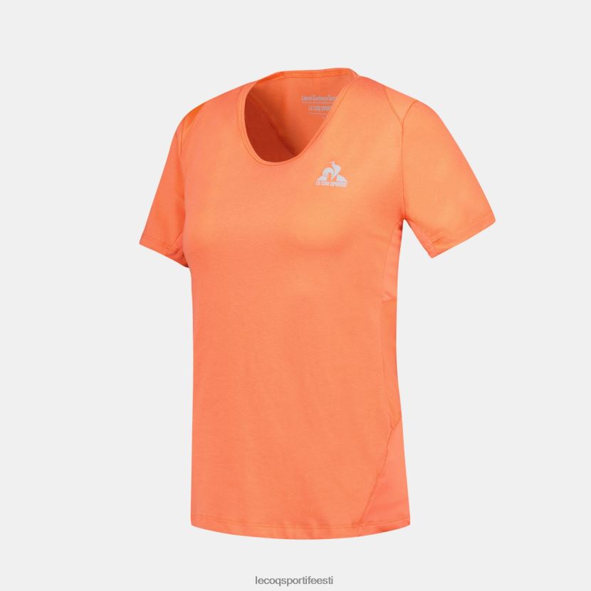 ee Le Coq Sportif Riietus naised t-särk oranž oranž TT862D355