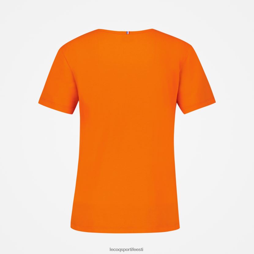ee Le Coq Sportif Riietus naised t-särk oranž oranž TT862D593