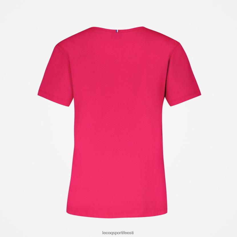 ee Le Coq Sportif Riietus naised t-särk punane punane TT862D348