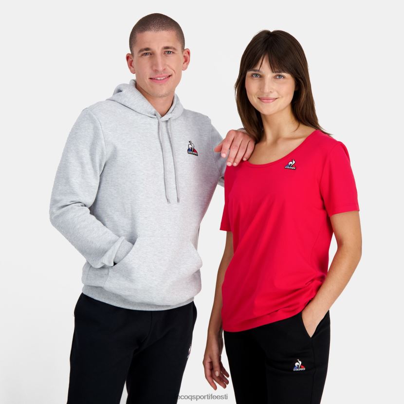 ee Le Coq Sportif Riietus naised t-särk punane punane TT862D596