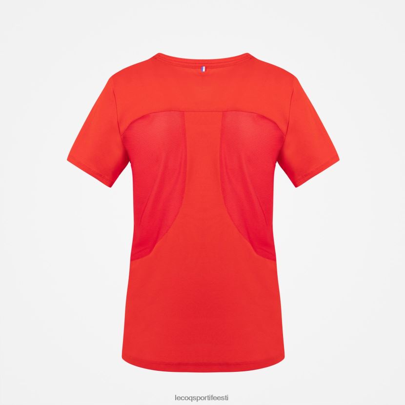ee Le Coq Sportif Riietus naised t-särk punane punane TT862D600