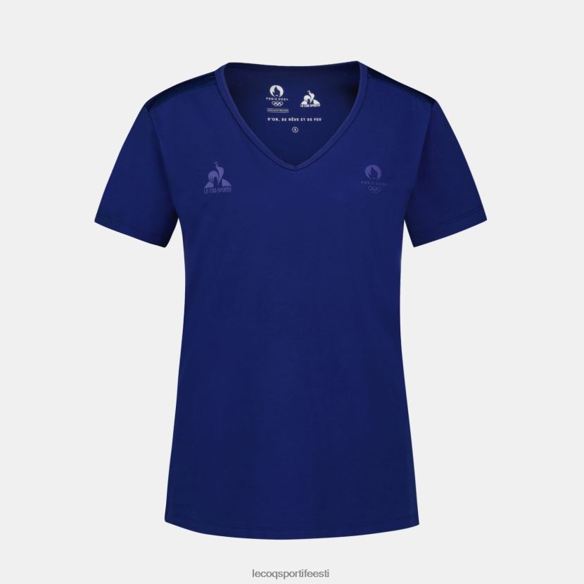 ee Le Coq Sportif Riietus naised t-särk sinine sinine TT862D342