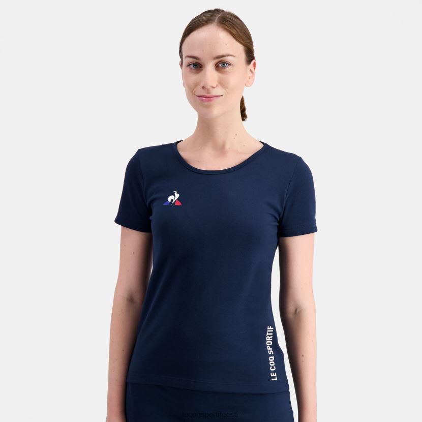 ee Le Coq Sportif Riietus naised t-särk sinine sinine TT862D609