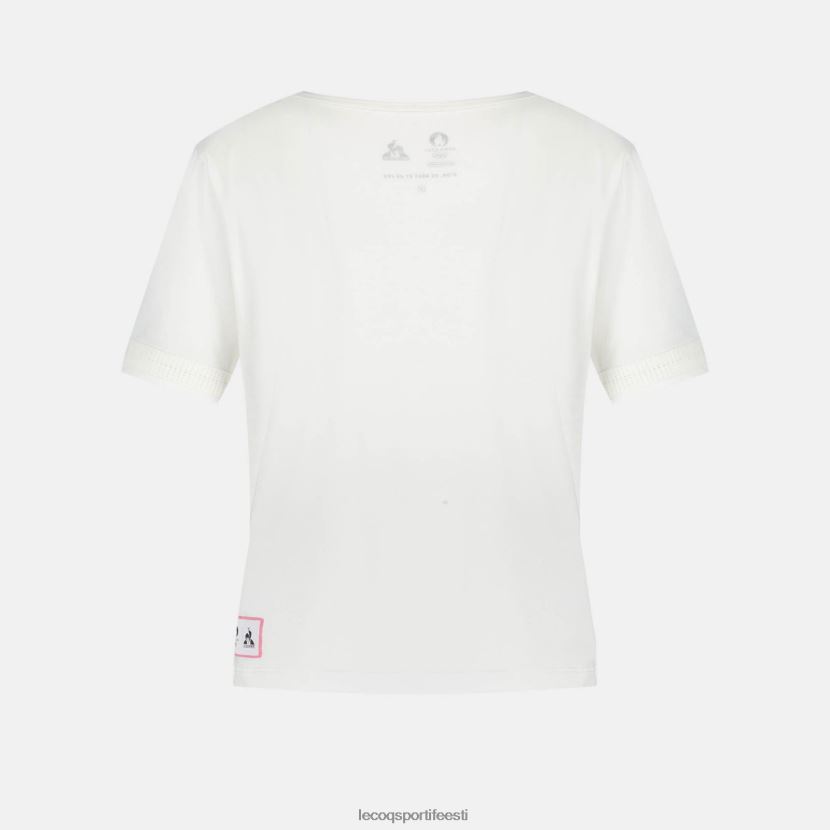ee Le Coq Sportif Riietus naised t-särk valge valge TT862D341