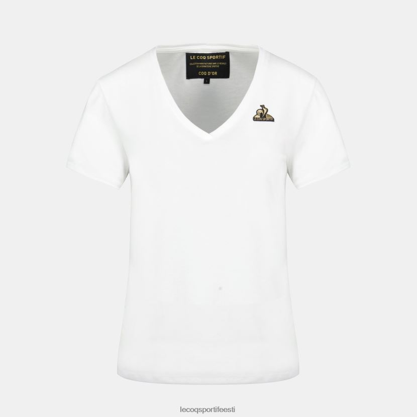ee Le Coq Sportif Riietus naised t-särk valge valge TT862D352