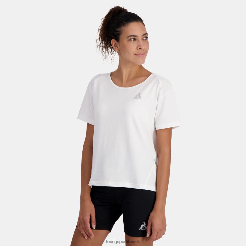 ee Le Coq Sportif Riietus naised t-särk valge valge TT862D353
