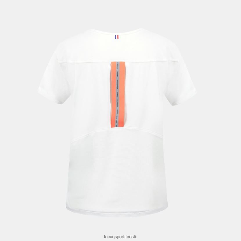 ee Le Coq Sportif Riietus naised t-särk valge valge TT862D353