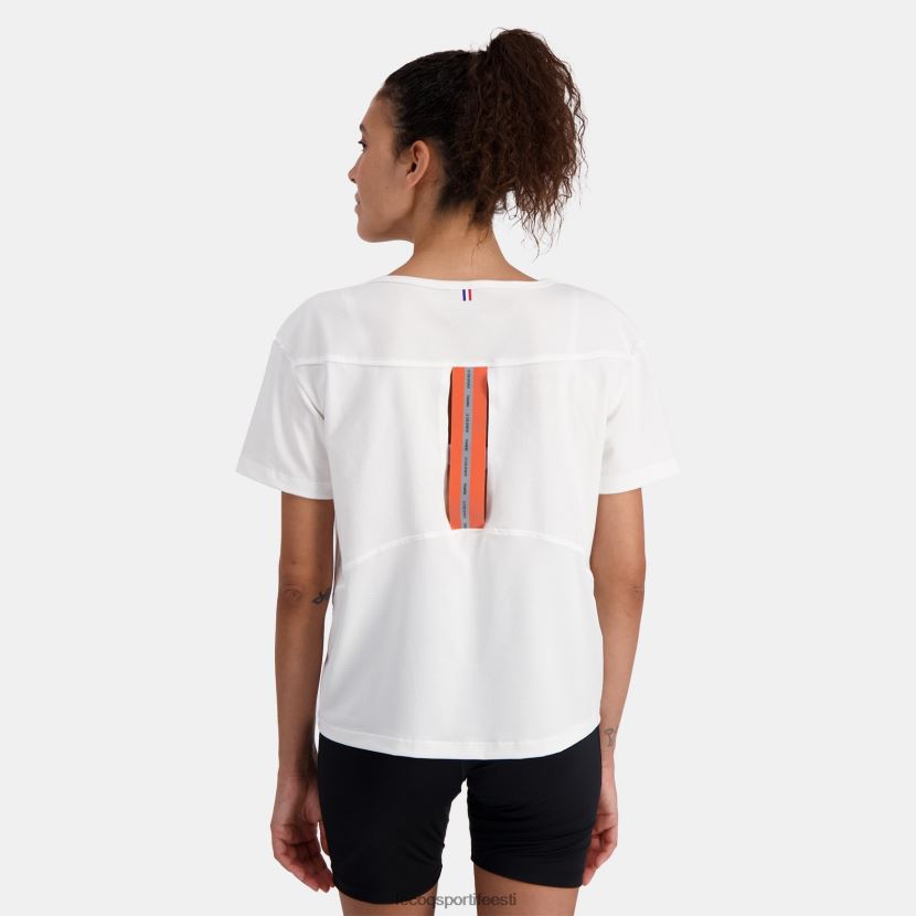 ee Le Coq Sportif Riietus naised t-särk valge valge TT862D353