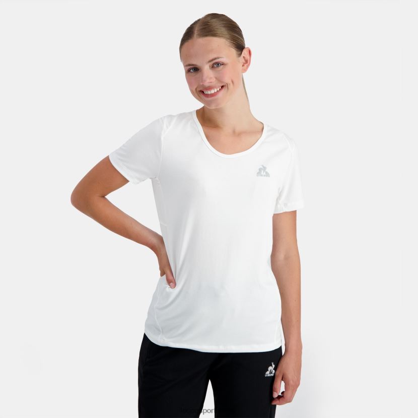 ee Le Coq Sportif Riietus naised t-särk valge valge TT862D356
