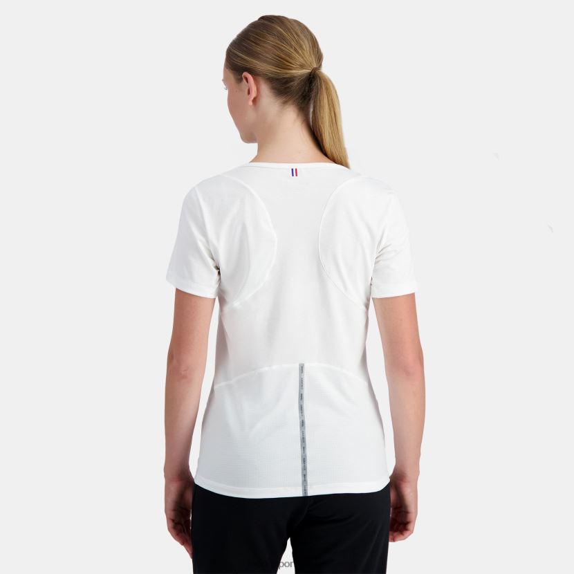ee Le Coq Sportif Riietus naised t-särk valge valge TT862D356
