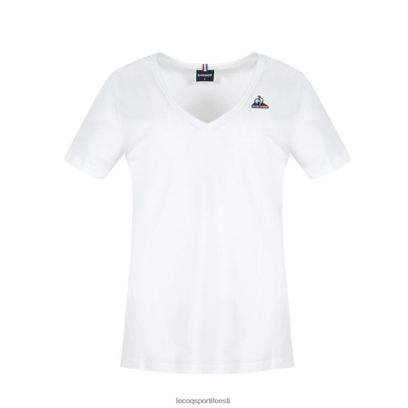 ee Le Coq Sportif Riietus naised t-särk valge valge TT862D361
