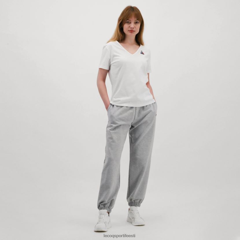 ee Le Coq Sportif Riietus naised t-särk valge valge TT862D361