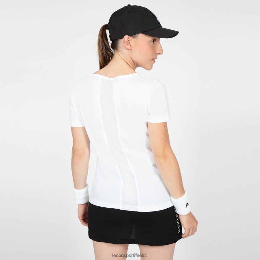 ee Le Coq Sportif Riietus naised t-särk valge valge TT862D608