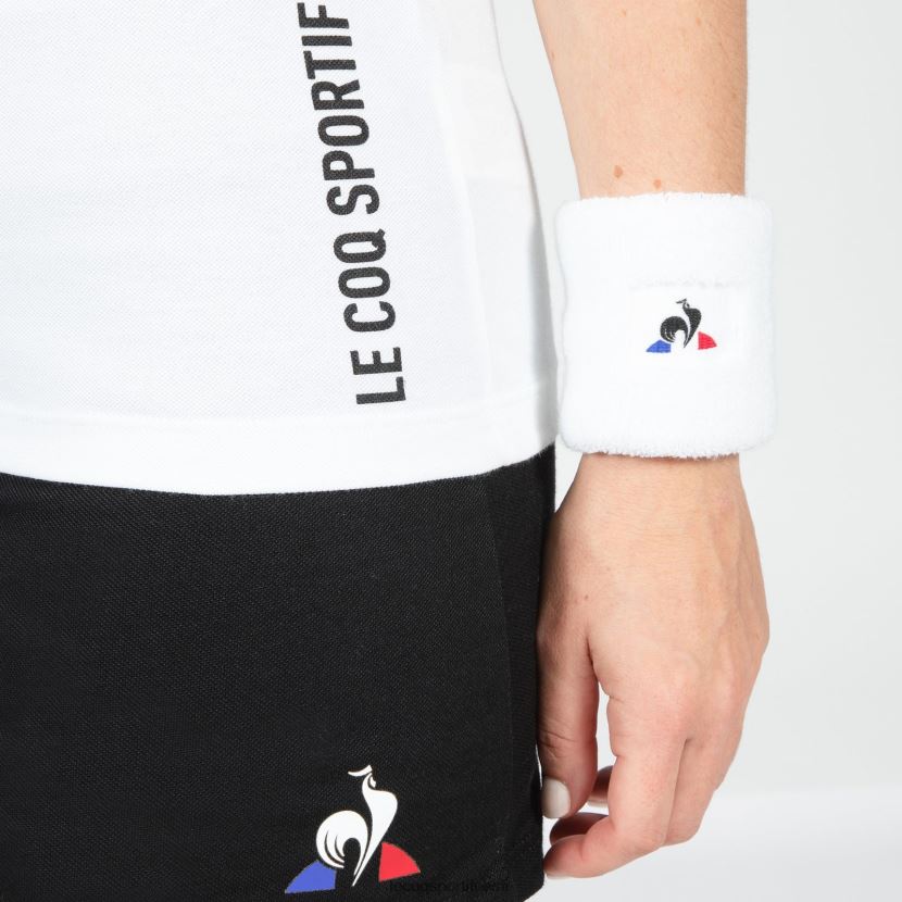 ee Le Coq Sportif Riietus naised t-särk valge valge TT862D608