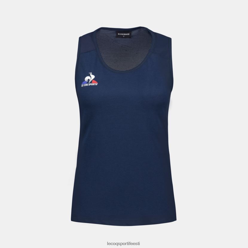 ee Le Coq Sportif Riietus naised vesti ülaosa sinine sinine TT862D350