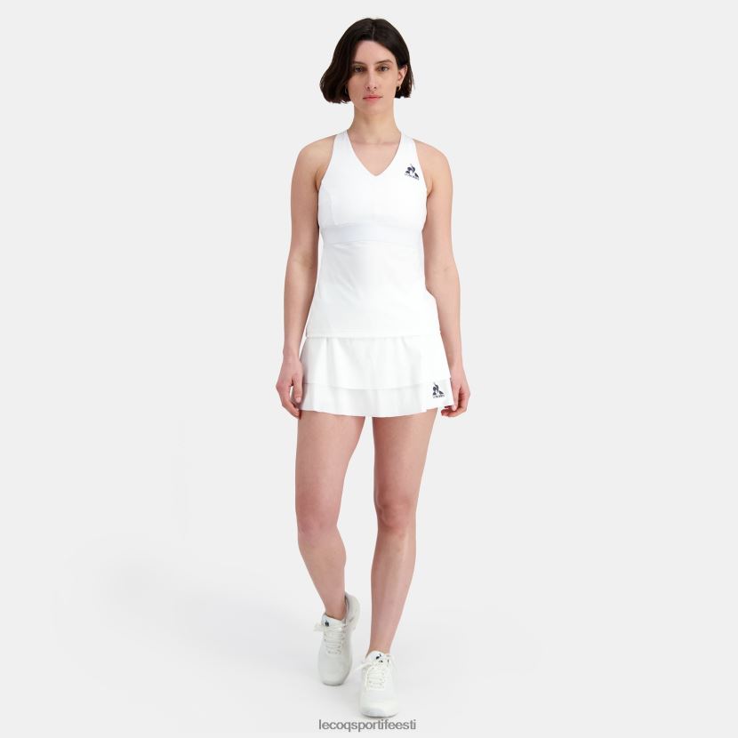 ee Le Coq Sportif Riietus naised vesti ülaosa valge valge TT862D344