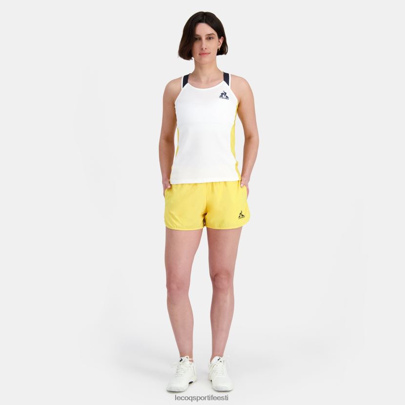 ee Le Coq Sportif Riietus naised vesti ülaosa valge valge TT862D345